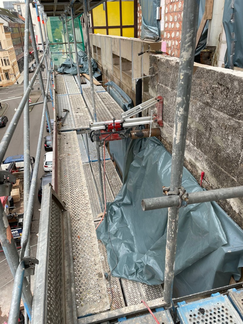 Spezialdiamantwerkzeug für schwer zugängliche Schneidarbeiten